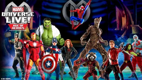 Marvel Universe Live! at Little Caesars Arena