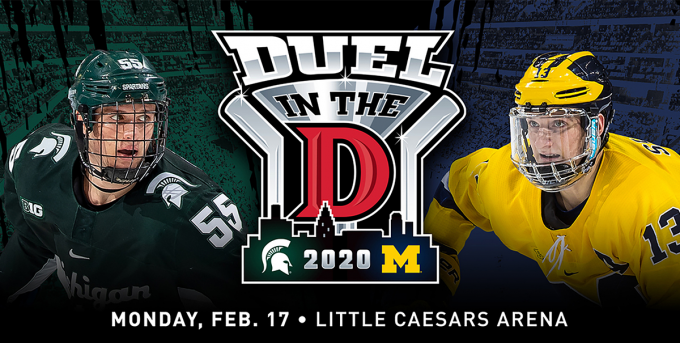 Duel In The D: Michigan Wolverines vs. Michigan State Spartans at Little Caesars Arena