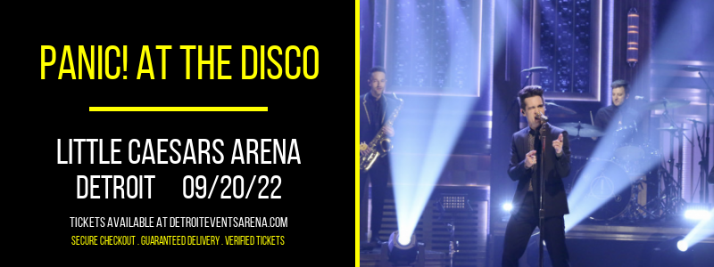 Panic! At The Disco at Little Caesars Arena tickets Panic! At The Disco at Little Caesars Arena