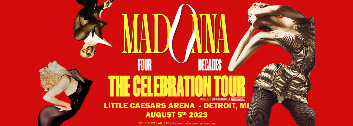 Madonna at Little Caesars Arena
