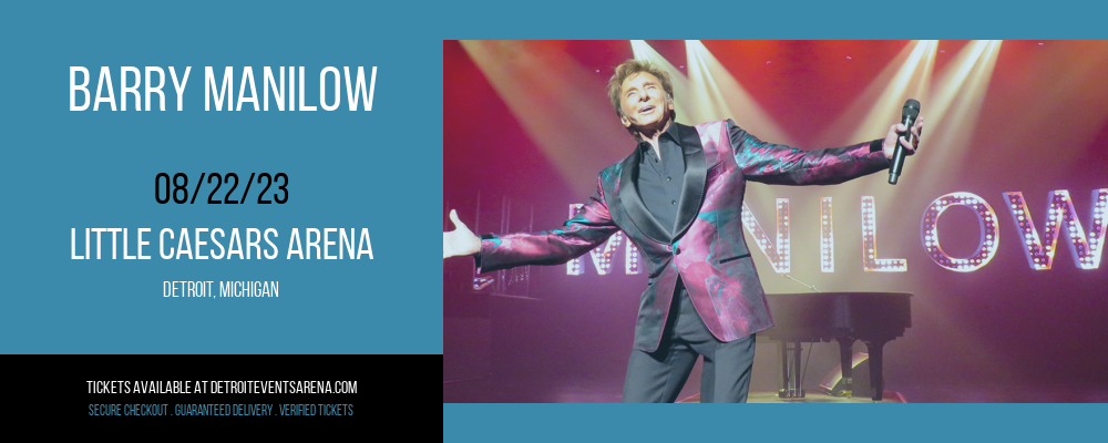 Barry Manilow at Little Caesars Arena