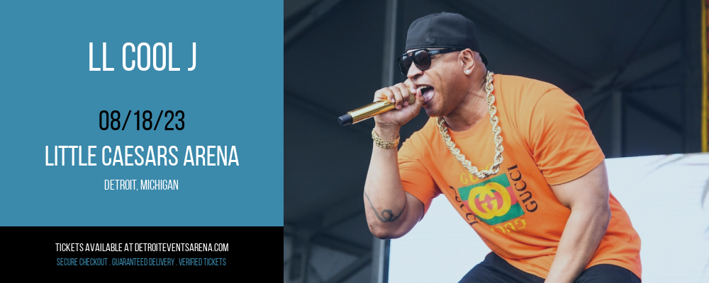 LL Cool J at Little Caesars Arena tickets LL Cool J at Little Caesars Arena