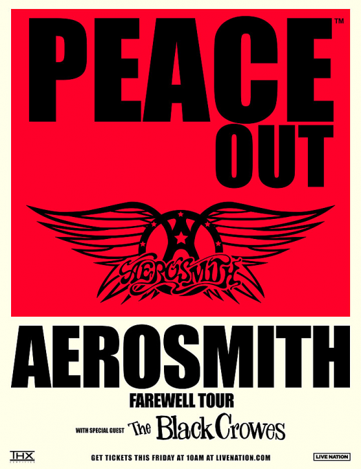 Aerosmith & The Black Crowes at Little Caesars Arena