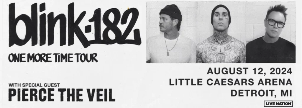 Blink 182 & Pierce The Veil at Little Caesars Arena