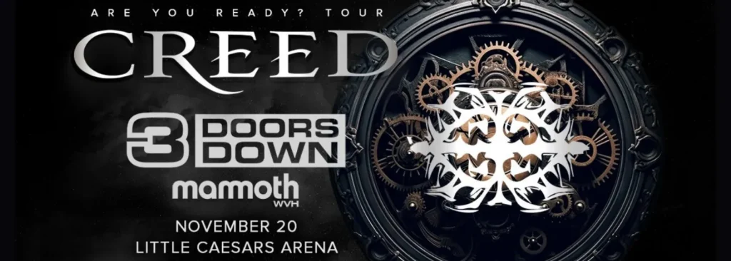 Creed at Little Caesars Arena