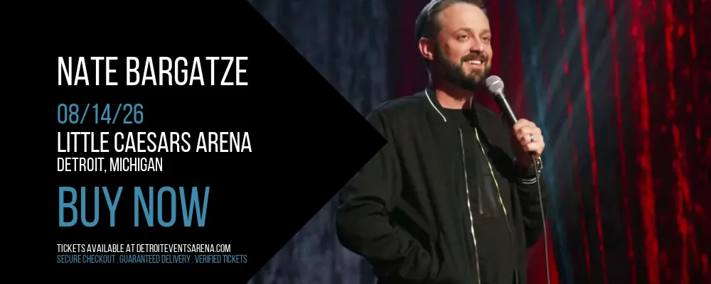 Nate Bargatze at Little Caesars Arena