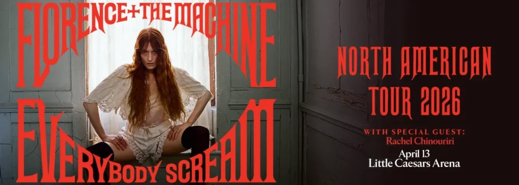 Florence and The Machine at Little Caesars Arena