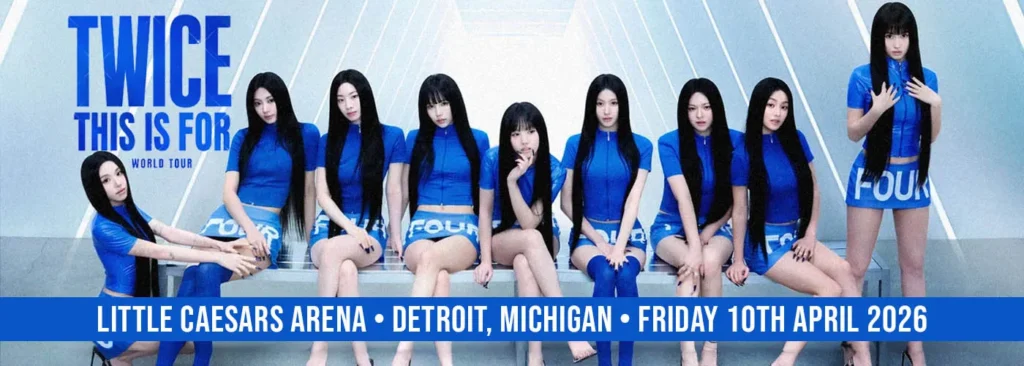 TWICE at Little Caesars Arena