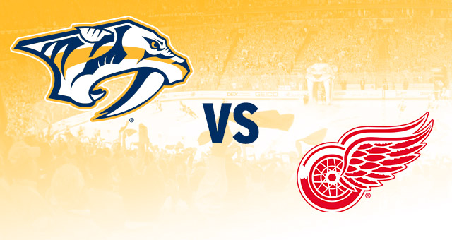 Detroit Red Wings vs. Nashville Predators at Little Caesars Arena