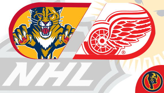 Detroit Red Wings vs. Florida Panthers at Little Caesars Arena