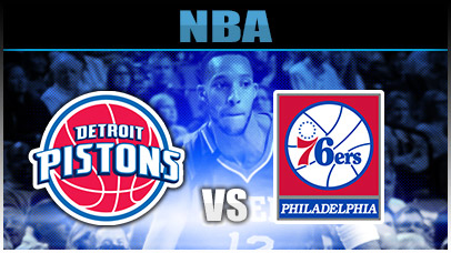 Detroit Pistons vs. Philadelphia 76ers at Little Caesars Arena