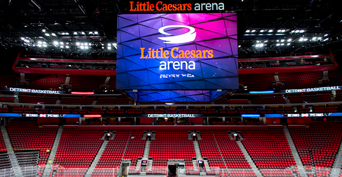 Little Caesars Arena Information Little Caesars Arena Detroit Michigan