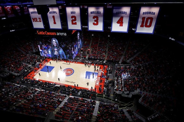Detroit Pistons vs. Los Angeles Lakers at Little Caesars Arena