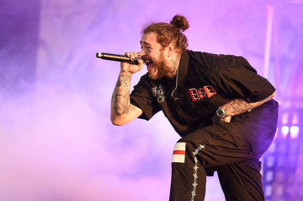 Post Malone at Little Caesars Arena