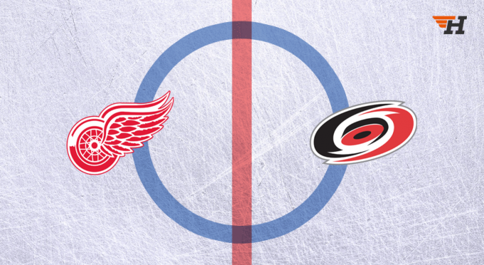 Detroit Red Wings vs. Carolina Hurricanes at Little Caesars Arena