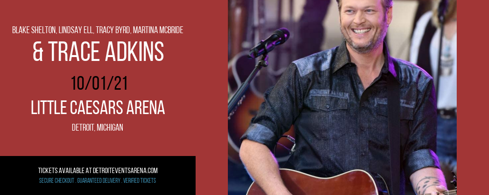 Blake Shelton at Little Caesars Arena tickets Blake Shelton at Little Caesars Arena