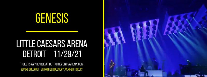 Genesis at Little Caesars Arena tickets Genesis at Little Caesars Arena