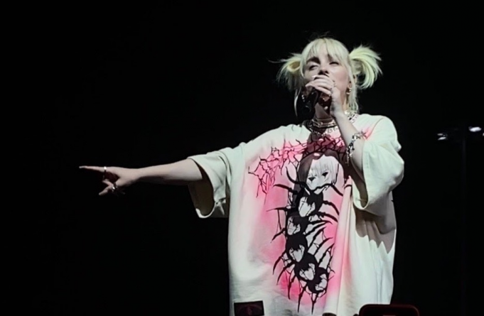 Billie Eilish at Little Caesars Arena