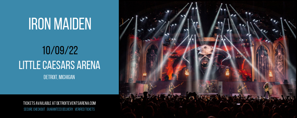 Iron Maiden at Little Caesars Arena tickets Iron Maiden at Little Caesars Arena