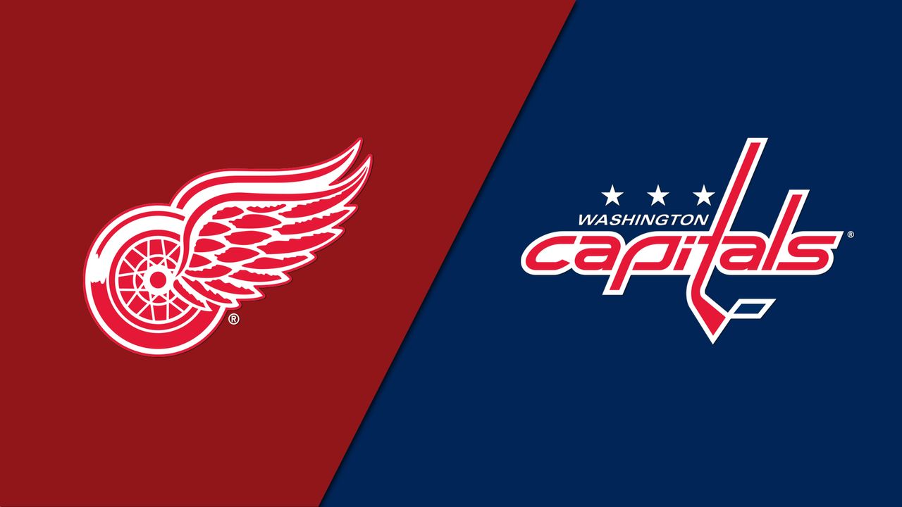 Detroit Red Wings vs. Washington Capitals at Little Caesars Arena