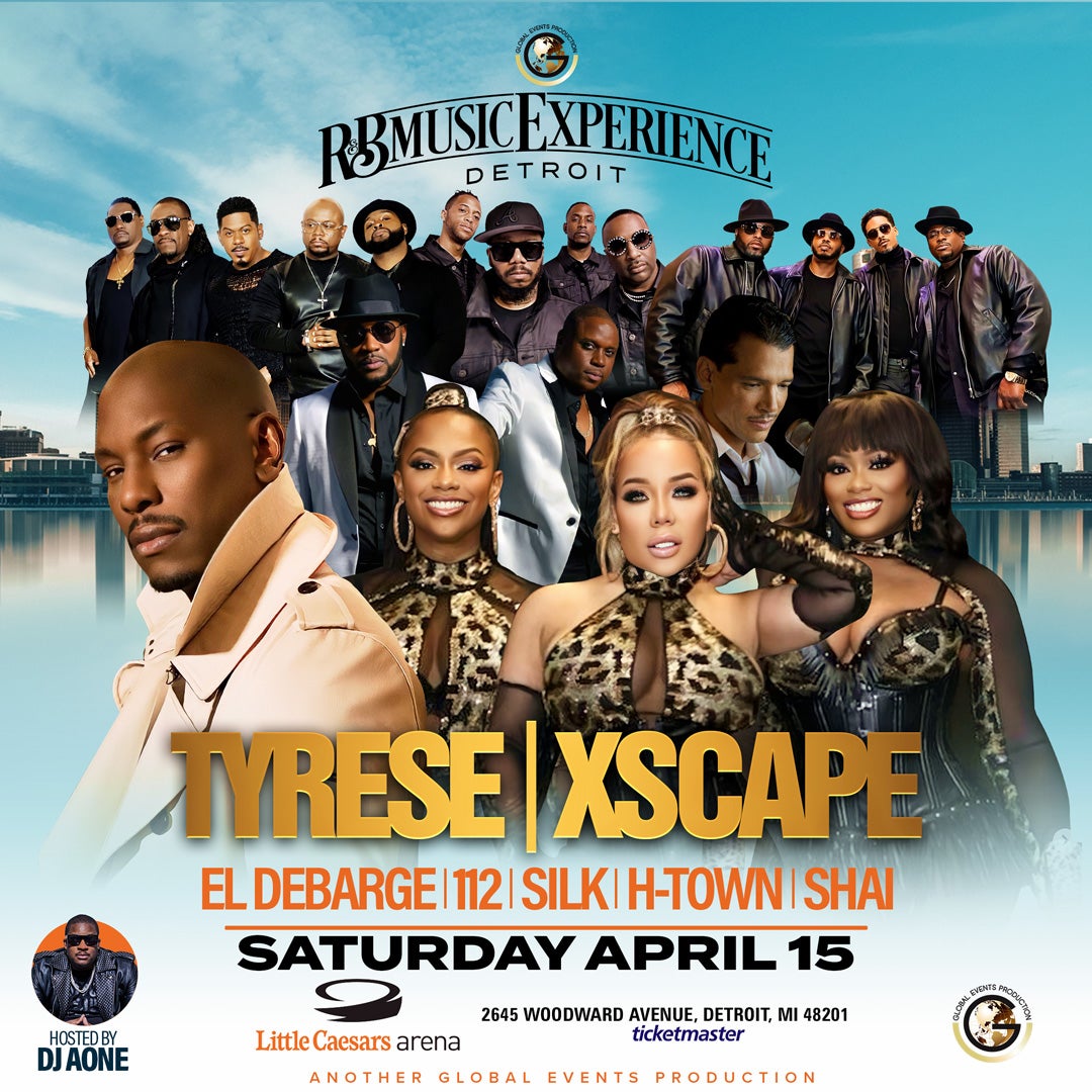 R&B Music Experience: Tyrese, Xscape, 112 & Silk at Little Caesars Arena