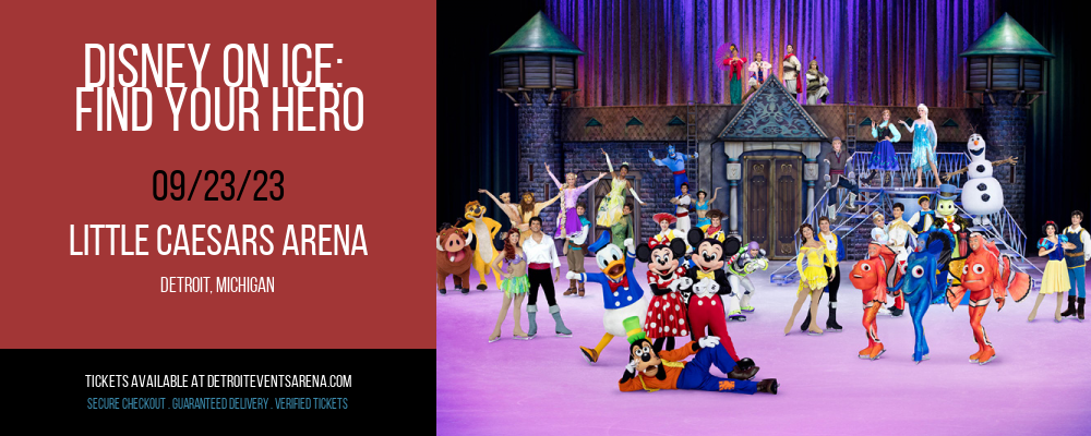 Disney On Ice at Little Caesars Arena