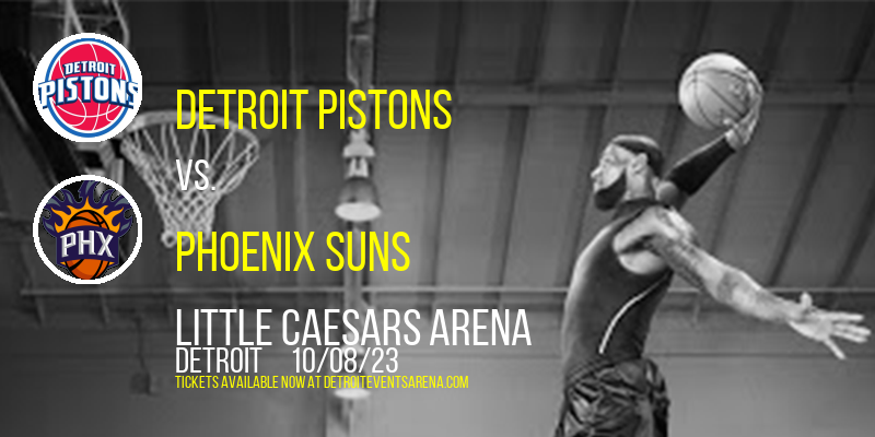 NBA Preseason at Little Caesars Arena