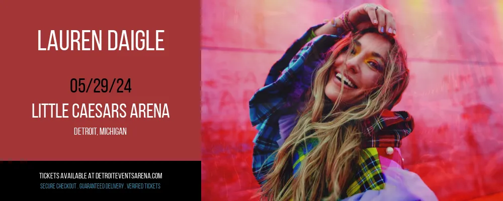 Lauren Daigle at Little Caesars Arena