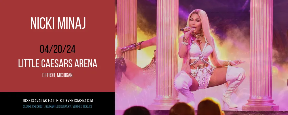 Nicki Minaj at Little Caesars Arena