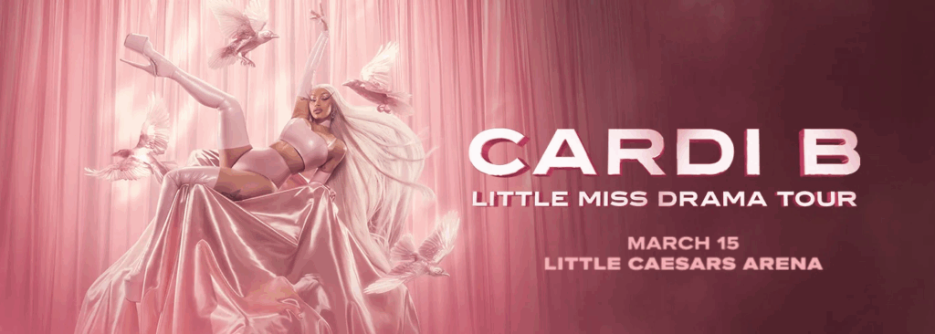 Cardi B at Little Caesars Arena