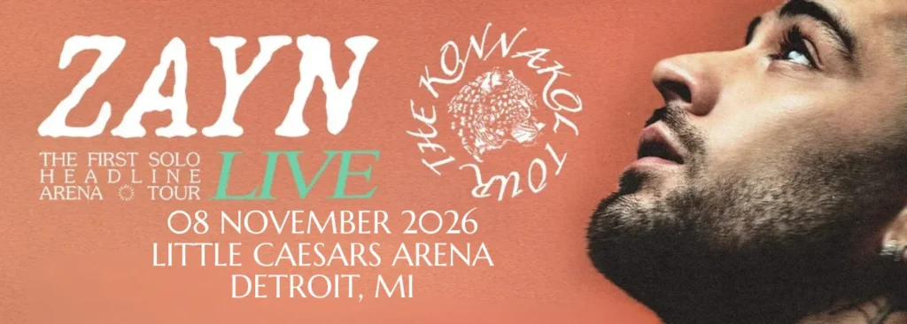 Zayn at Little Caesars Arena