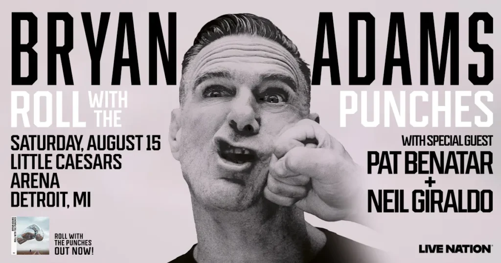 Bryan Adams at Little Caesars Arena