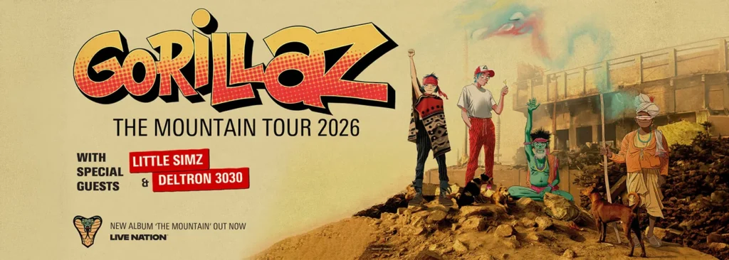 Gorillaz at Little Caesars Arena