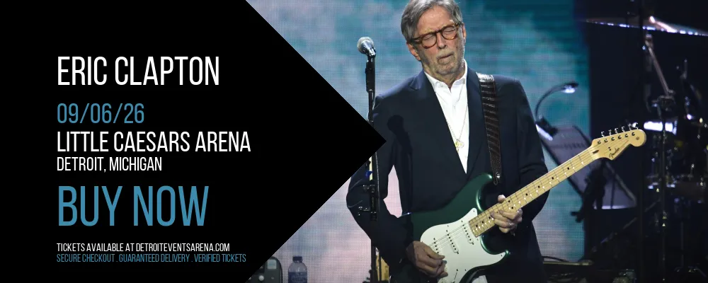 Eric Clapton at Little Caesars Arena